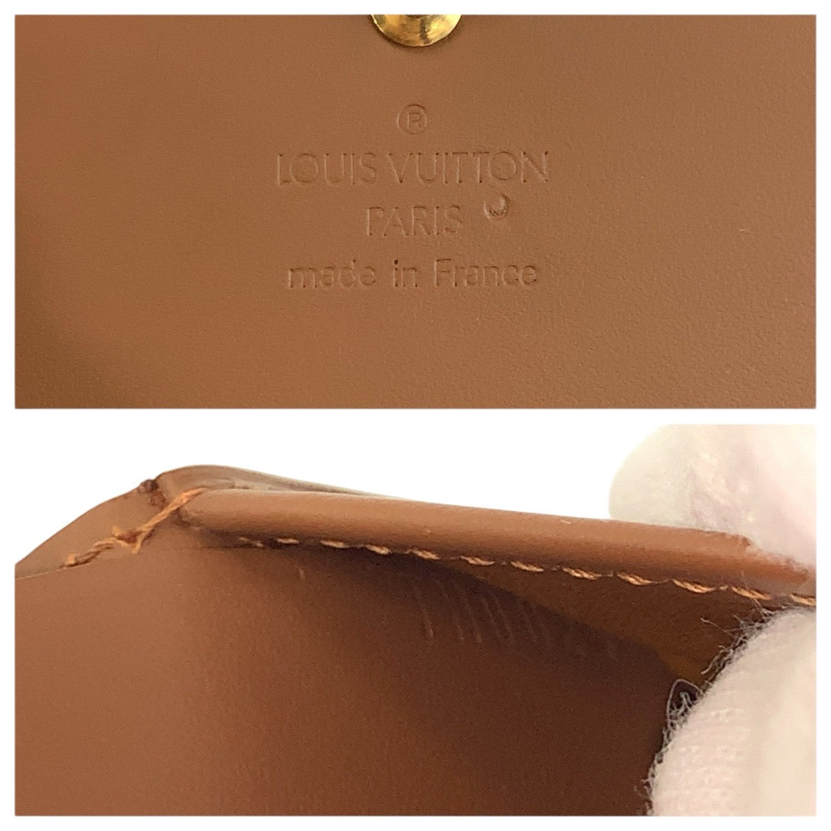 ルイヴィトン モノグラムヴェルニ 折り財布