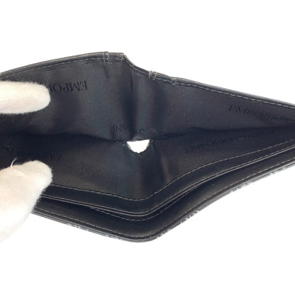 エンポリオアルマーニ レザー二つ折り財布