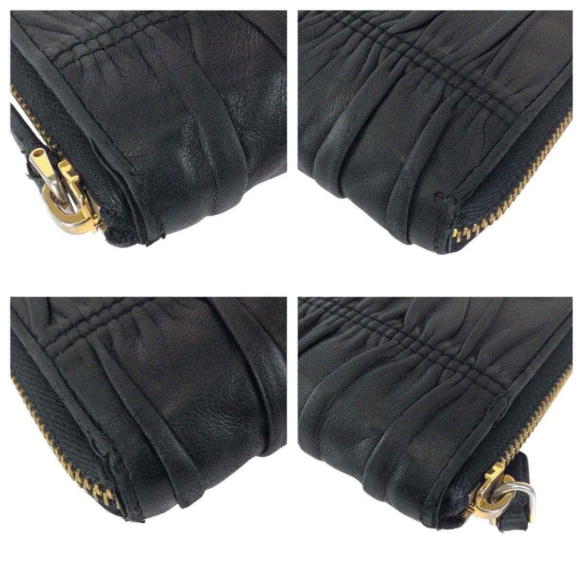 プラダ レザー長財布
