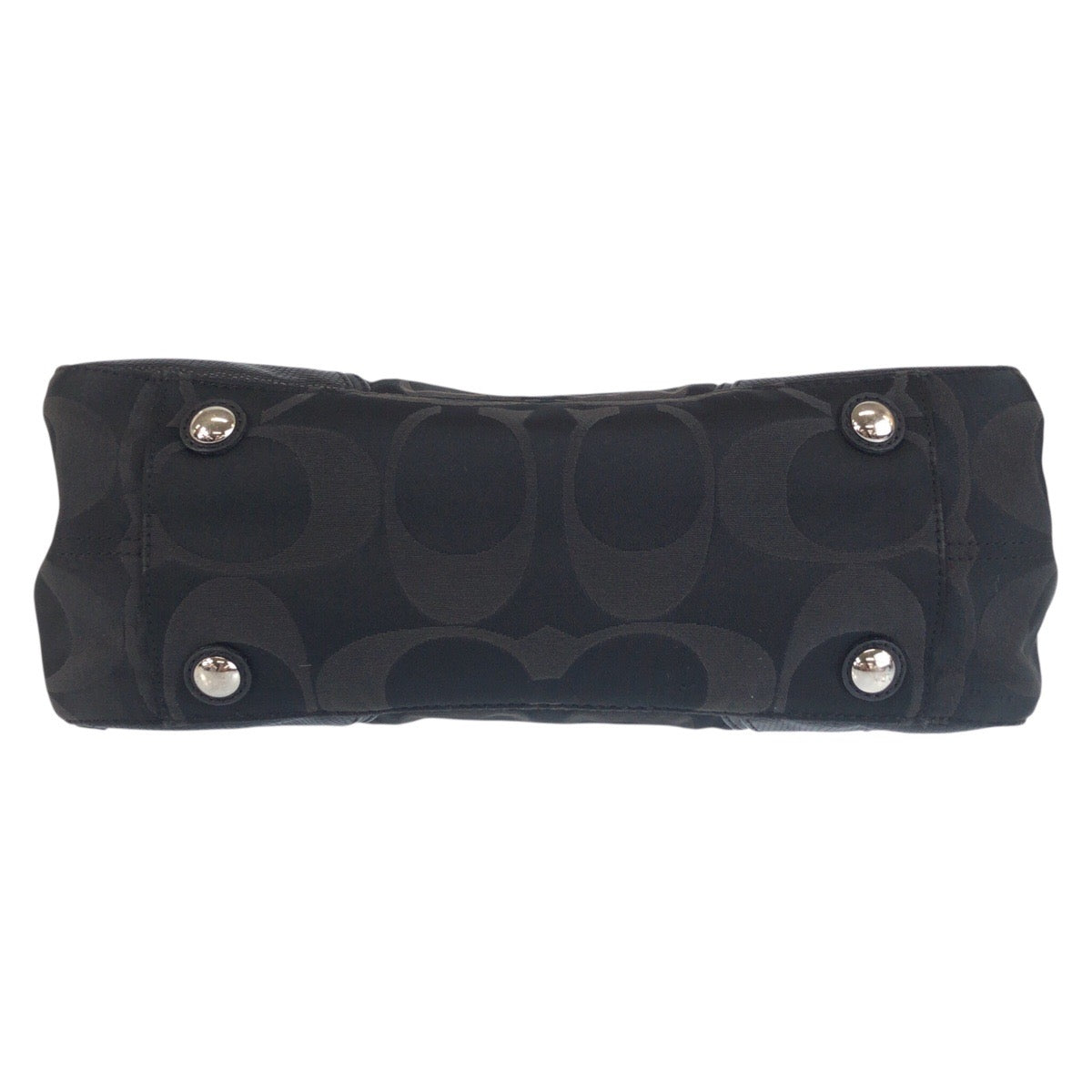 コーチ オプアート ナイロンレザー2wayバッグ