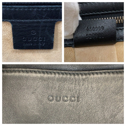 グッチ レザーボストンバッグ