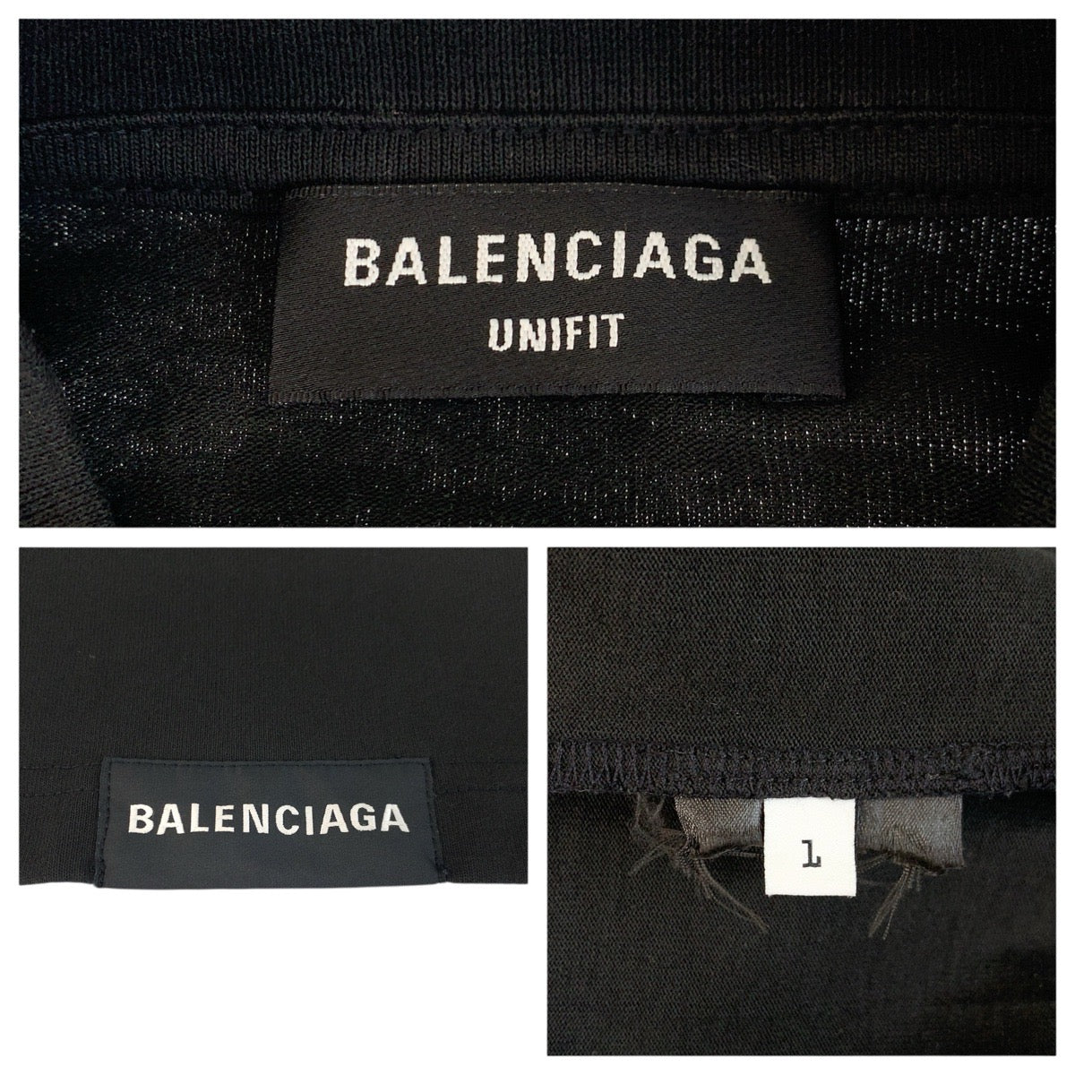 バレンシアガ コットン半袖Tシャツ