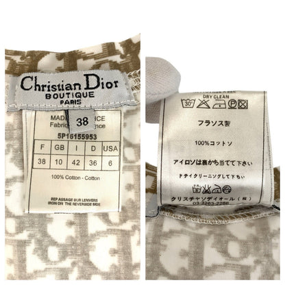 クリスチャンディオール トロッター フラワー コットン 半袖Tシャツ