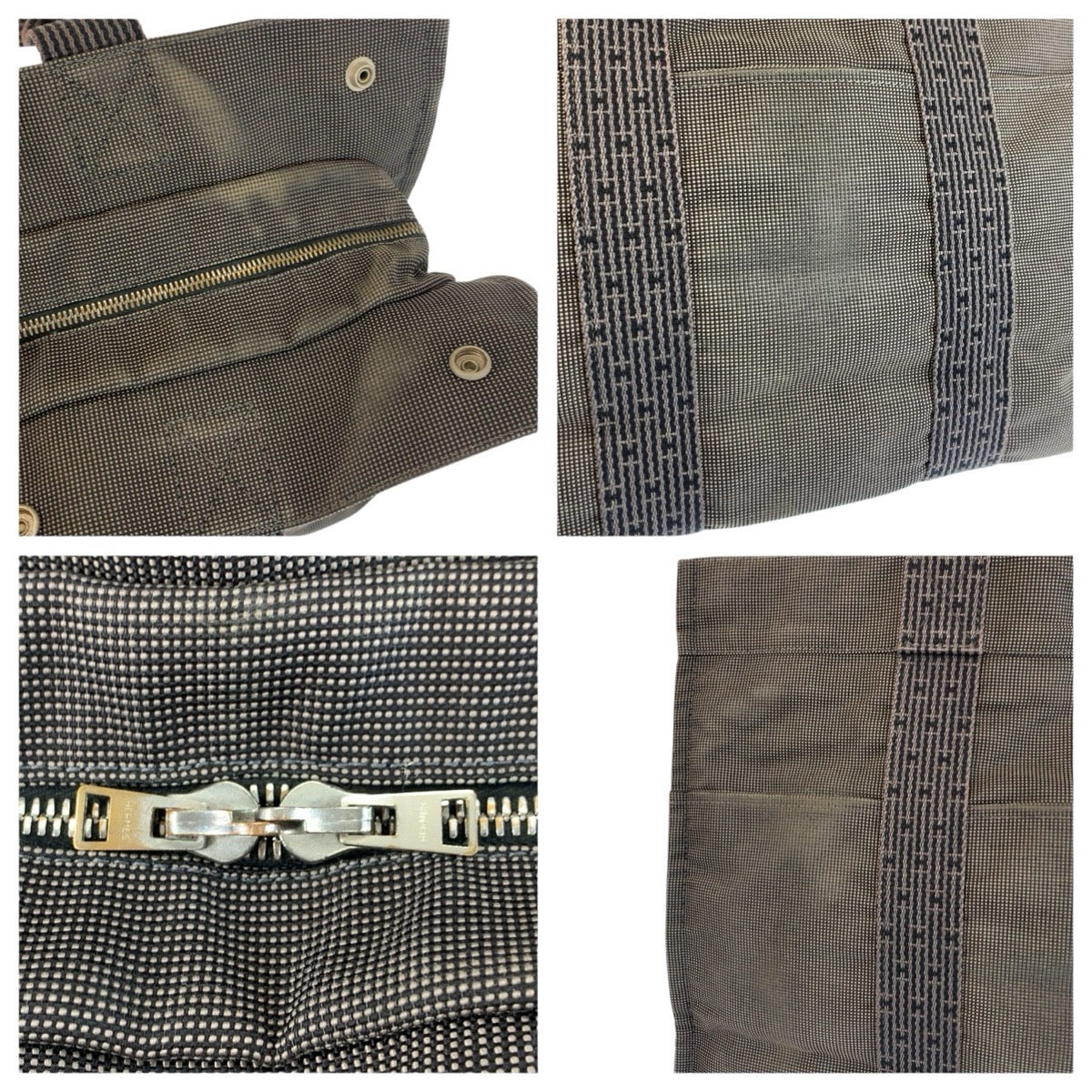 エルメス エールラインMM トートバッグ