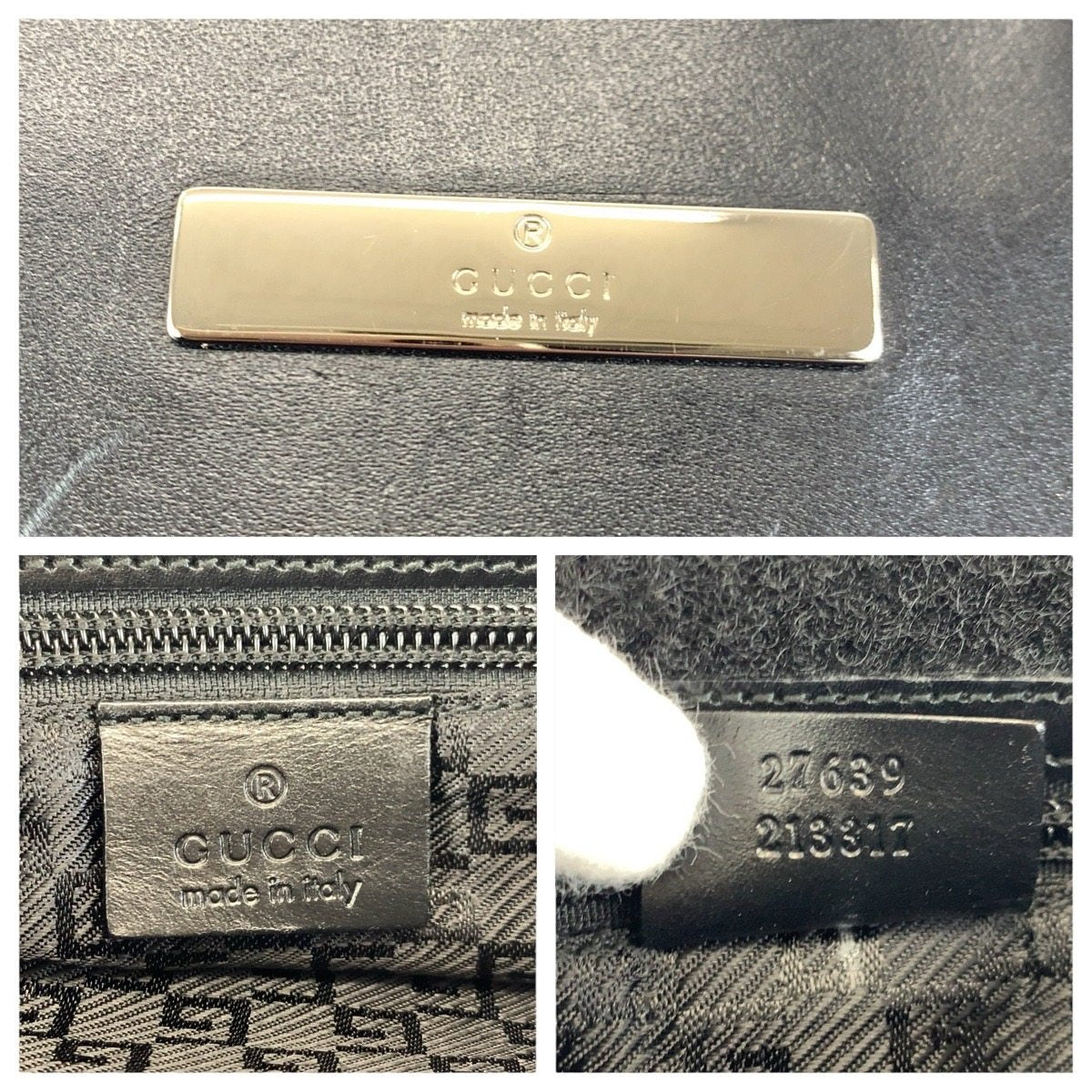 グッチ ナイロンショルダーバッグ