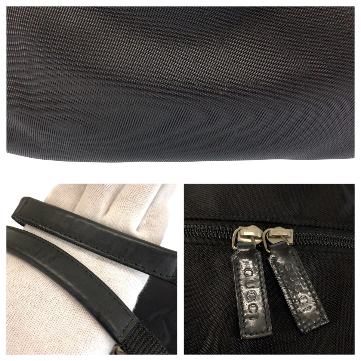 グッチ ナイロンボストンバッグ