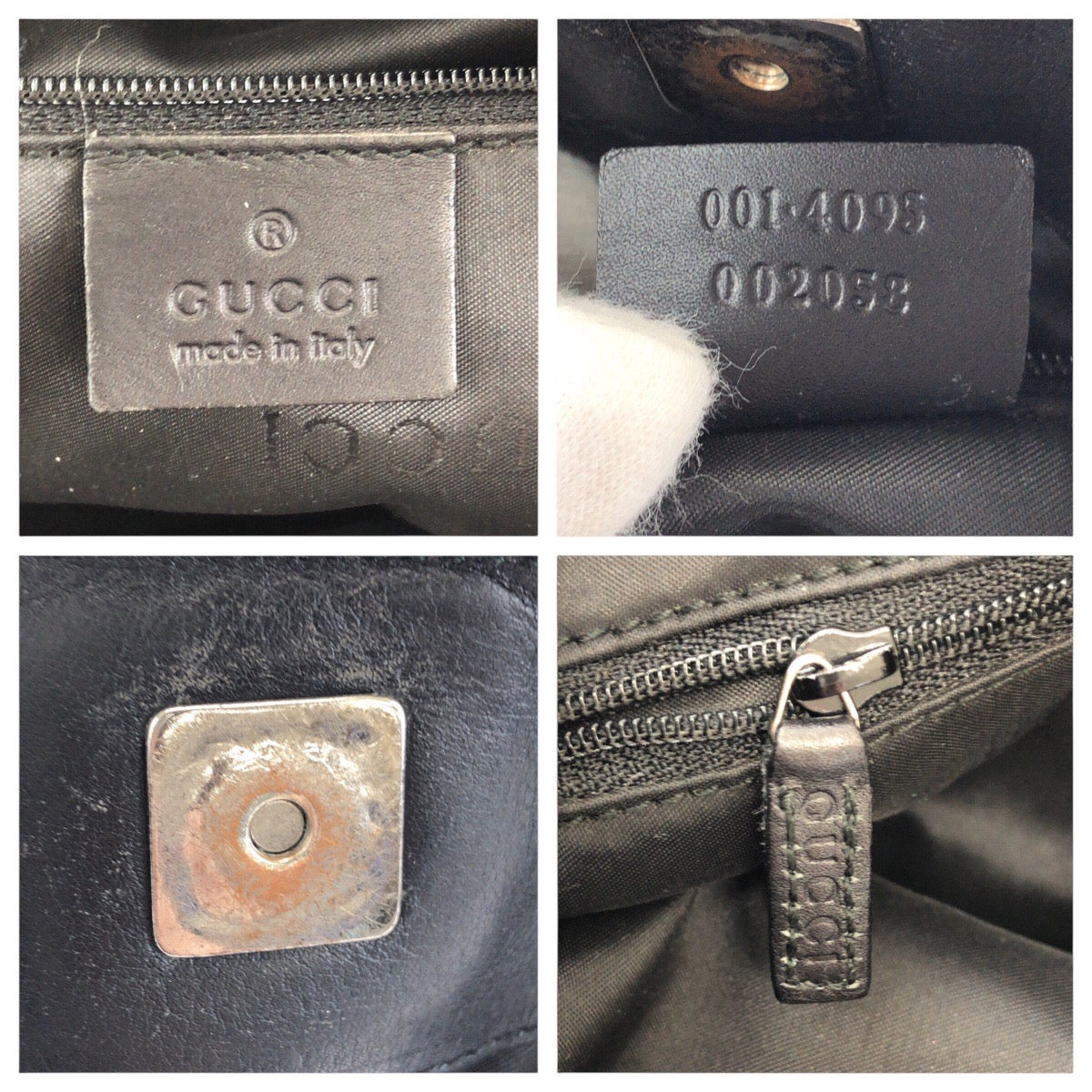 グッチ GGキャンバス レザー2wayバッグ