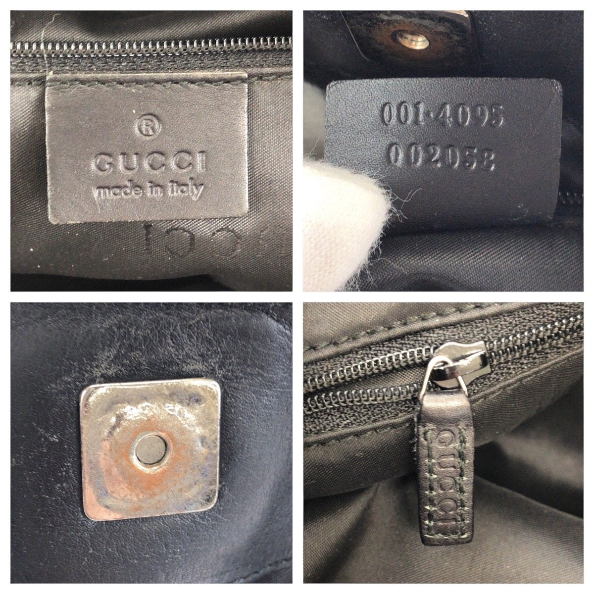 グッチ GGキャンバス レザー2wayバッグ