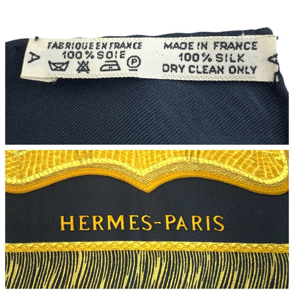 エルメス カレ90 Poste et Cavalerie シルクスカーフ
