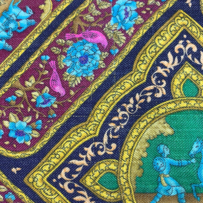エルメス QALAMDAN シルクスカーフ