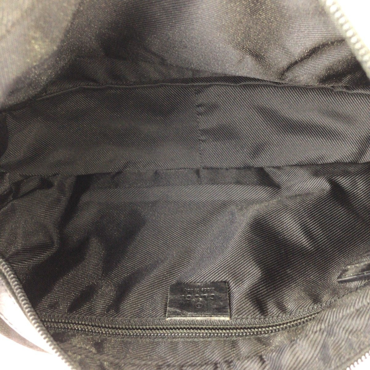 グッチ GGキャンバス レザー ショルダーバッグ