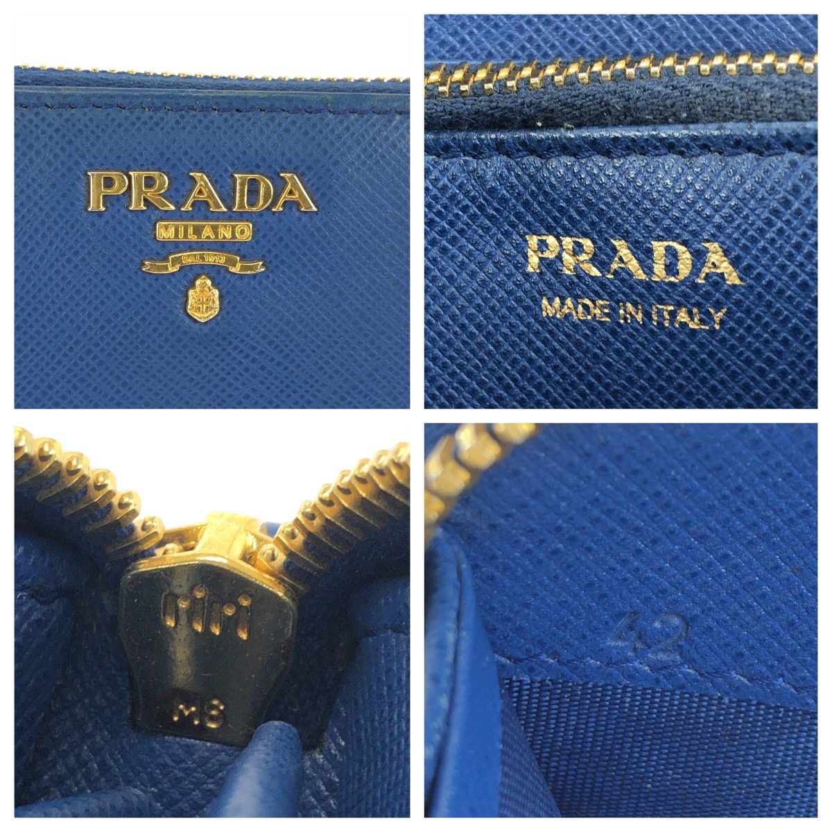プラダ サフィアーノ レザー長財布