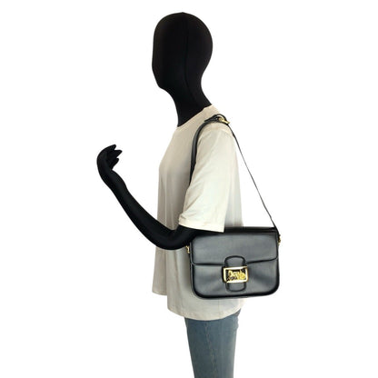 セリーヌ レザー2wayショルダーバッグ