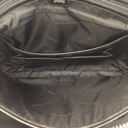 ドルチェ＆ガッバーナ ナイロン レザー 2wayブリーフケース