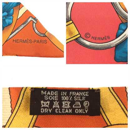 エルメス GRAND MANEGE シルクツイリースカーフ