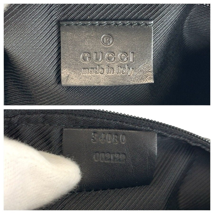 グッチ GGキャンバス レザー ハンドバッグ
