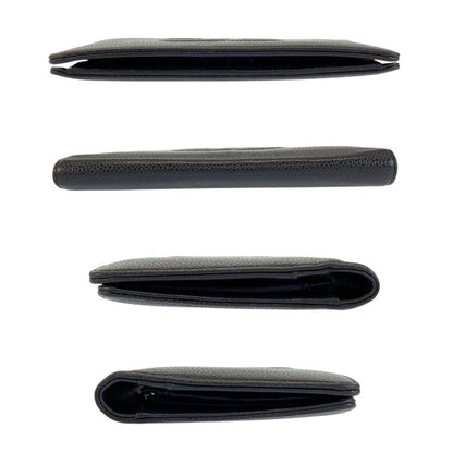 シャネル レザー長財布