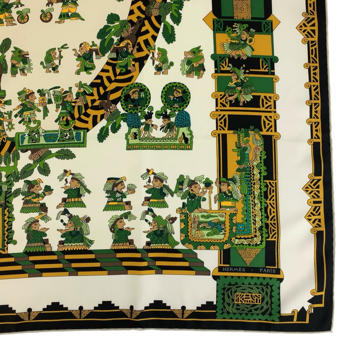 エルメス Astres et Soleils シルクスカーフ