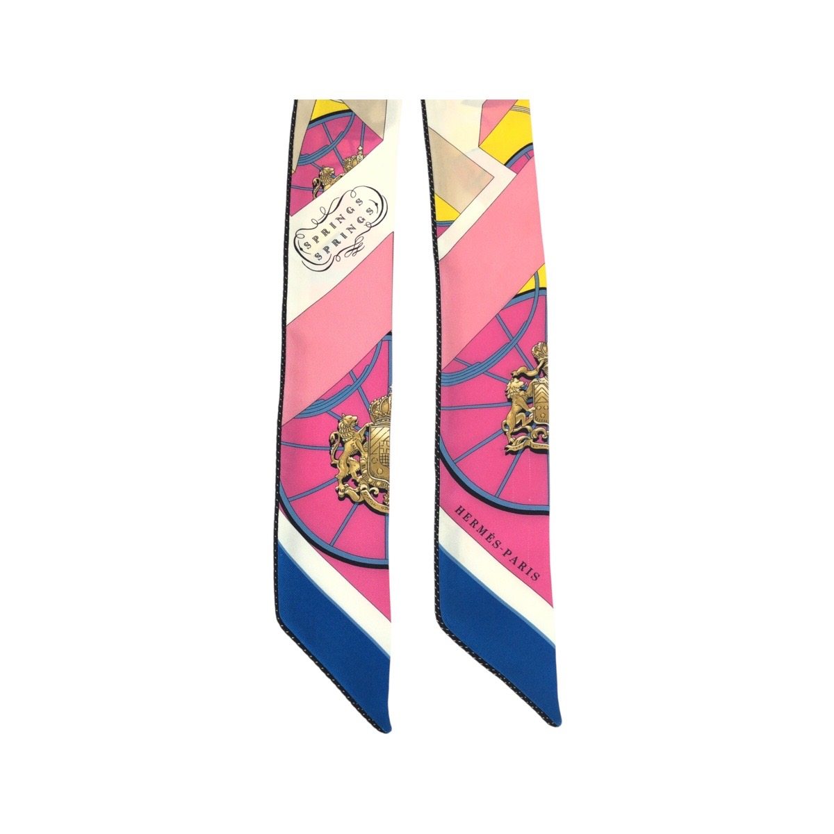 エルメス ツイリー スプリングスプリング シルクスカーフ