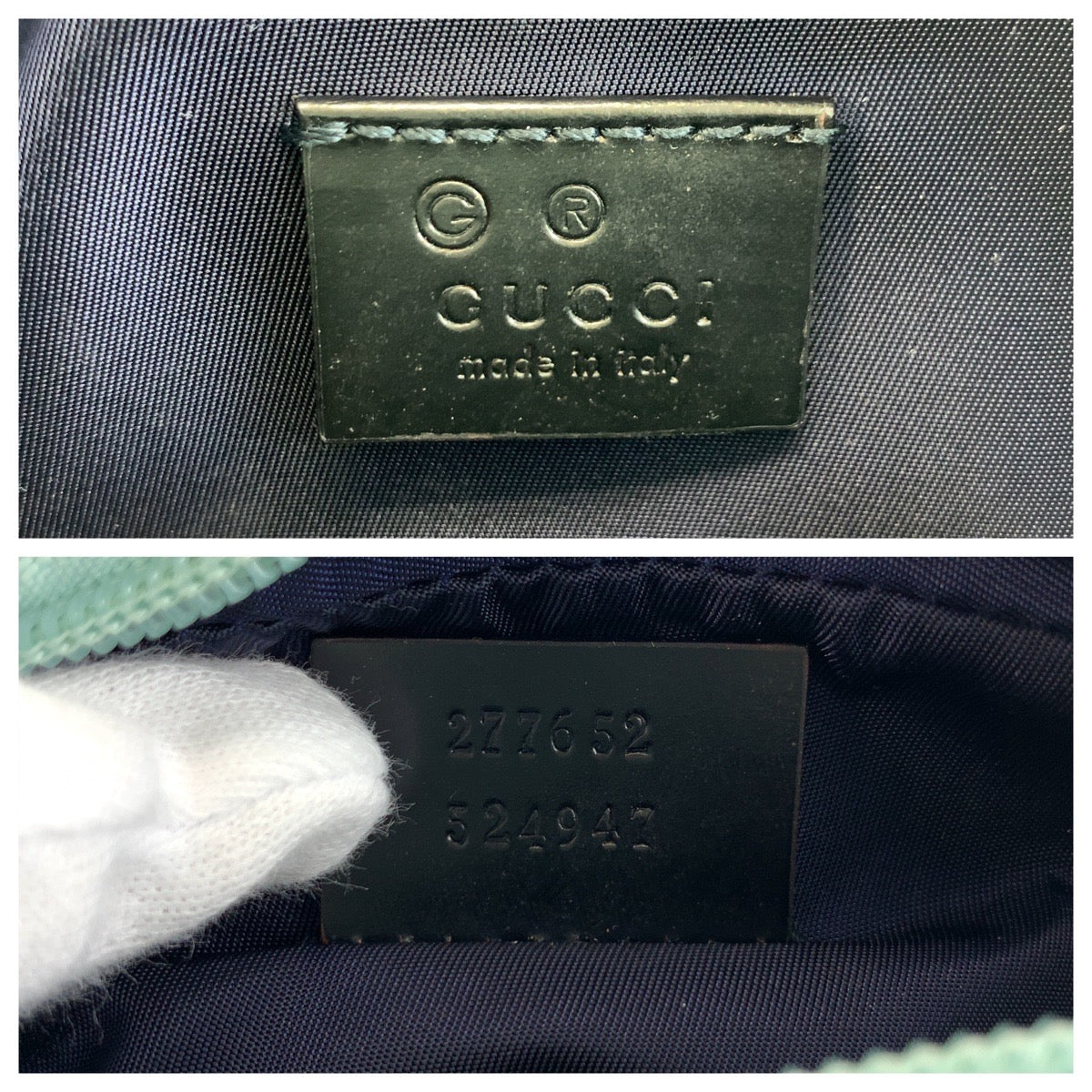 グッチ グッチシマ レザー ポーチ