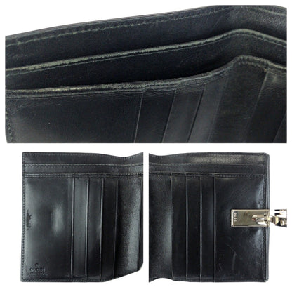 グッチ レザー二つ折り財布
