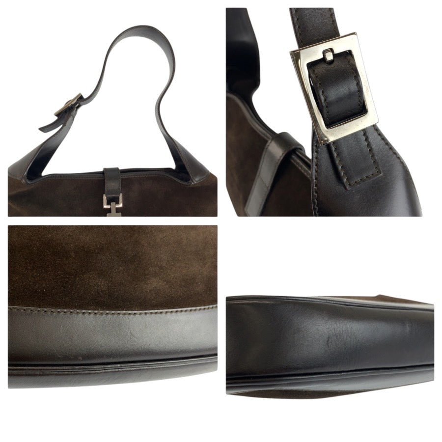 グッチ ジャッキー スエード2wayショルダーバッグ