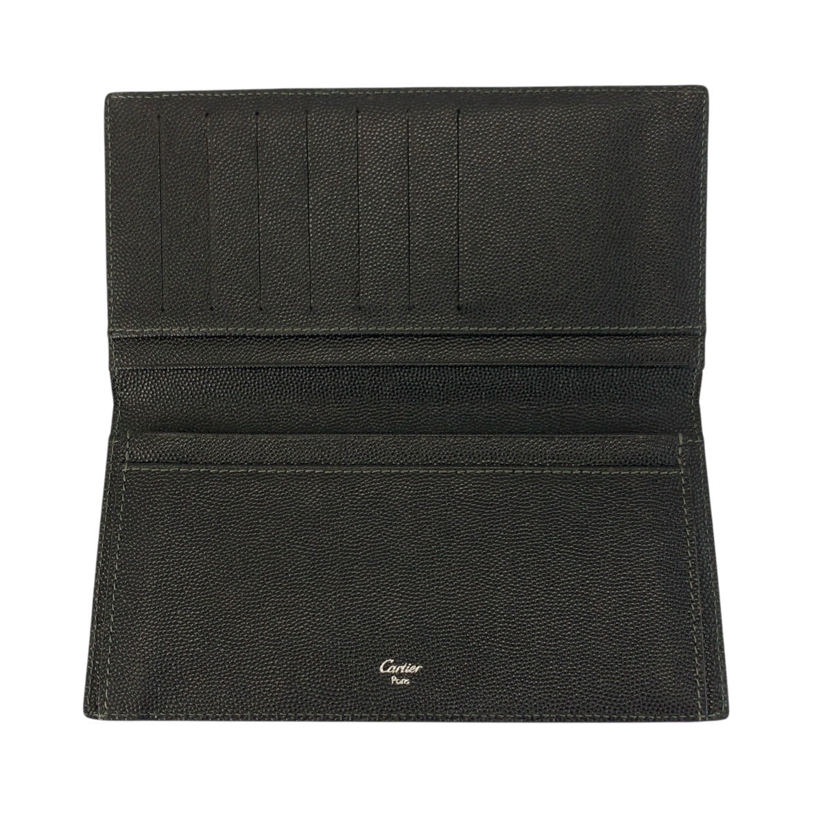 カルティエ サントス レザー長財布