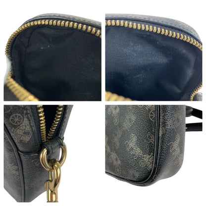 コーチ PVC レザーショルダーバッグ