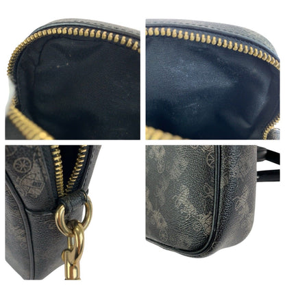 コーチ PVC レザーショルダーバッグ