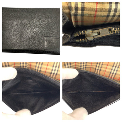 バーバリーズ レザー長財布