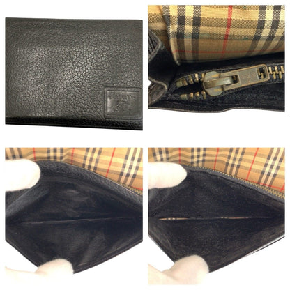 バーバリーズ レザー長財布