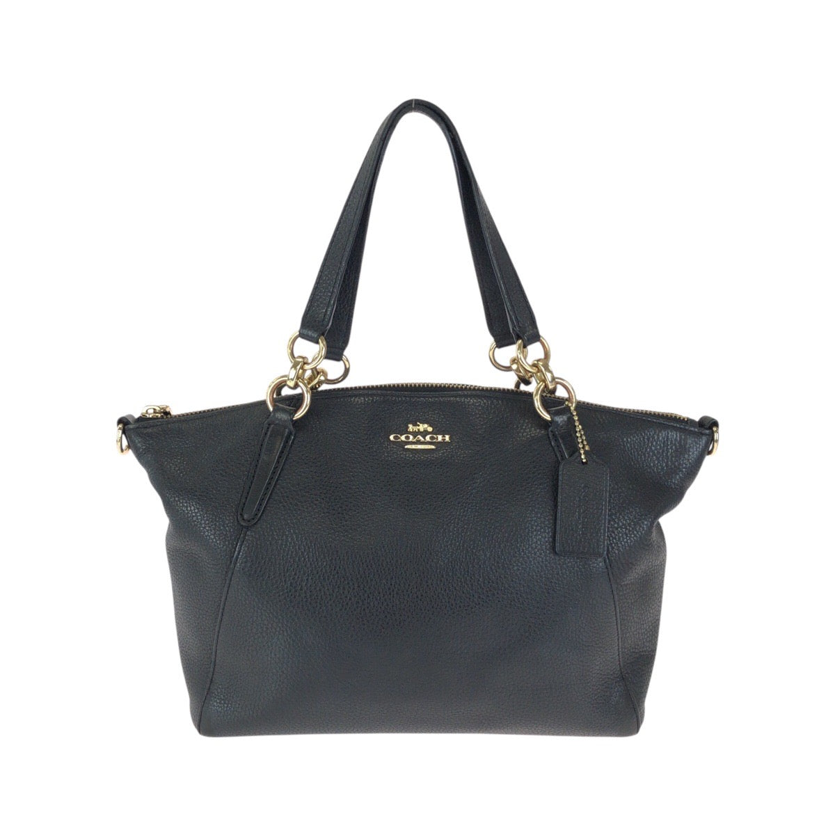 コーチ スモールケルシー レザーハンドバッグ