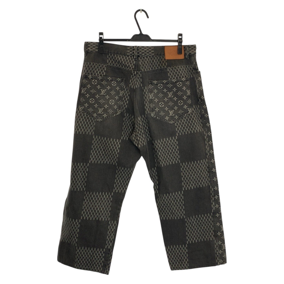 ルイヴィトン NIGO ジャイアントダミエウェーブモノグラム コットンデニムパンツ