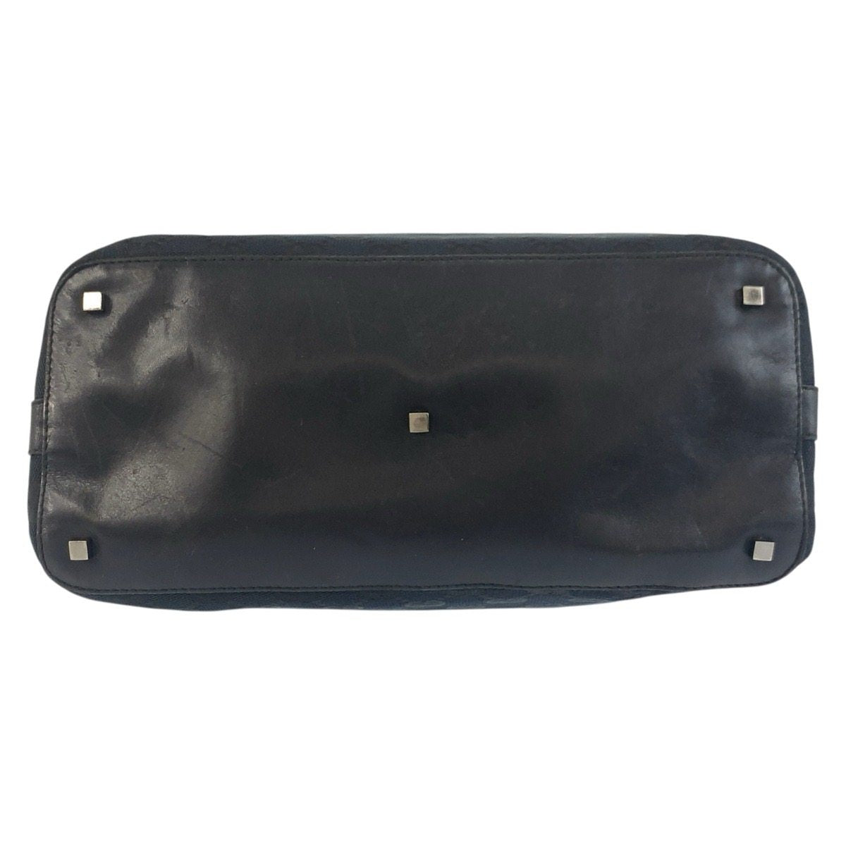 グッチ GGキャンバス レザー ショルダーバッグ