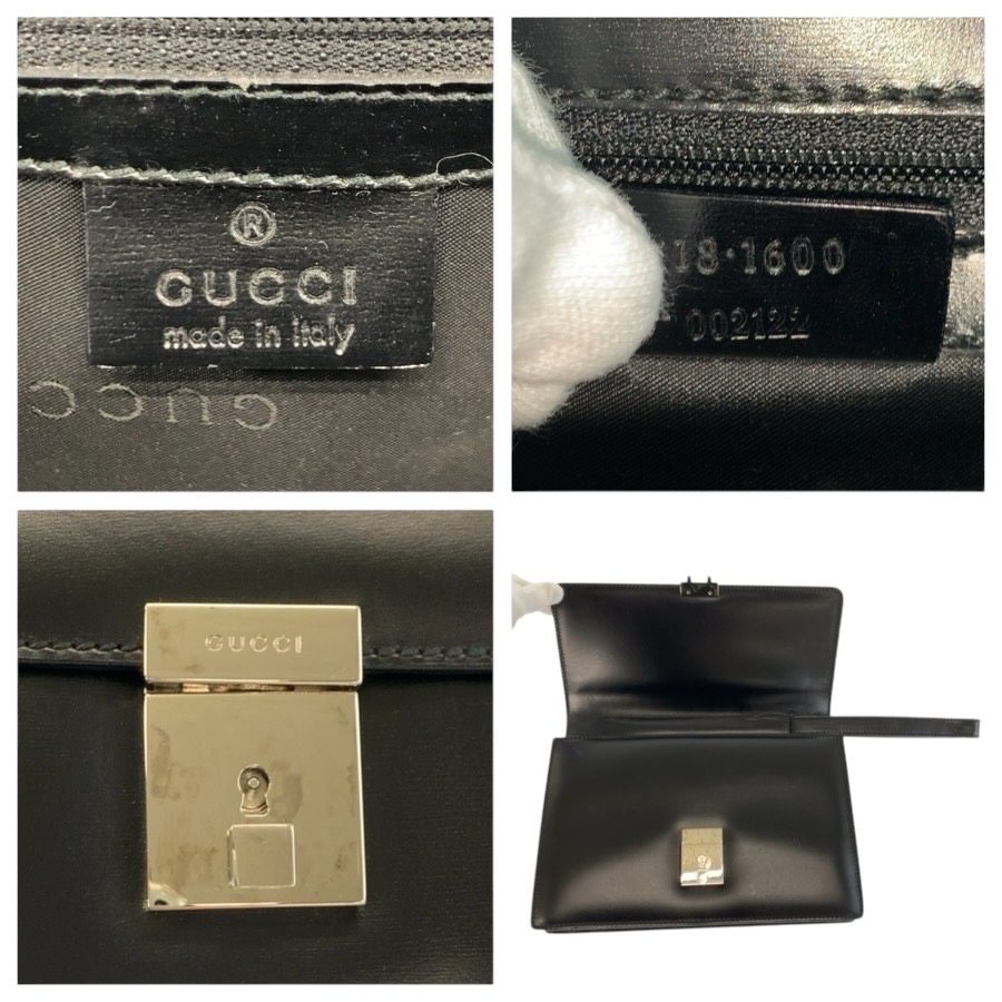 グッチ レザークラッチバッグ