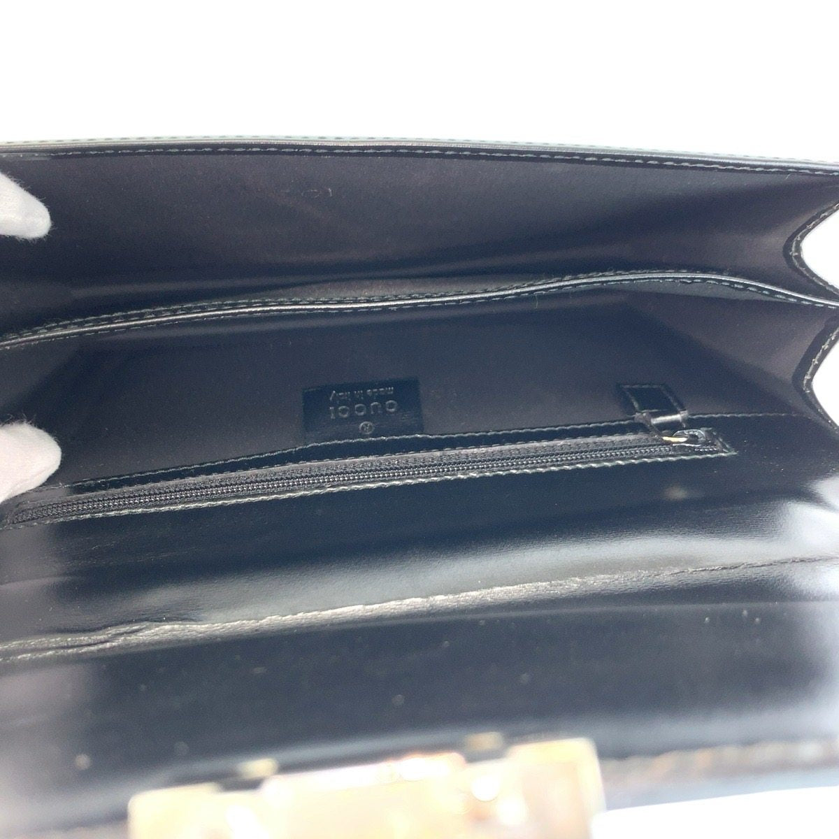 グッチ レザークラッチバッグ