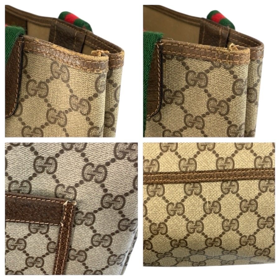 グッチ GGスプリームキャンバス トートバッグ