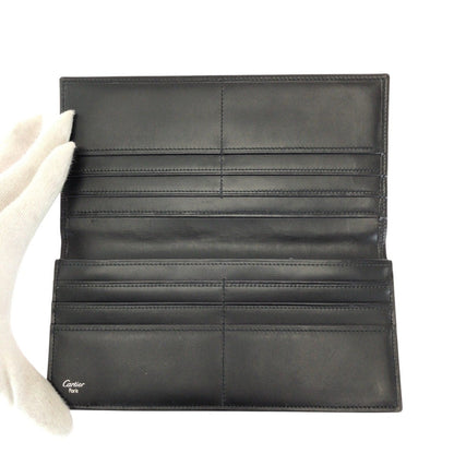 カルティエ パシャ ドゥ カルティエ レザー長財布
