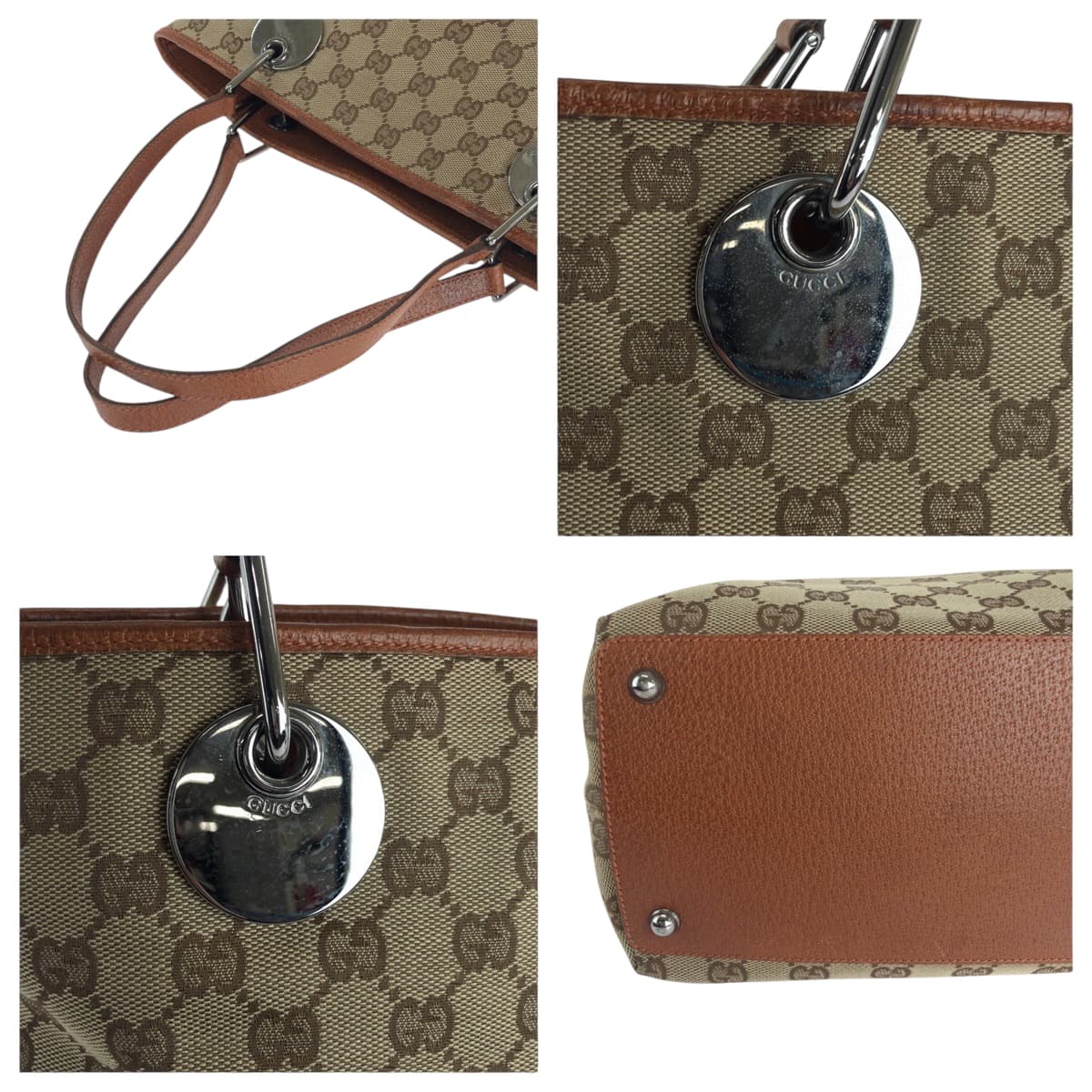 グッチ GGキャンバス トートバッグ