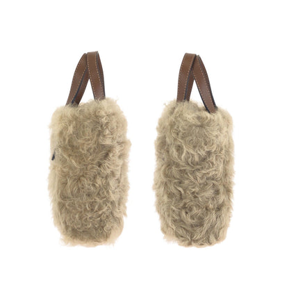 アニヤハインドマーチ アイズ シープスキン ショルダーバッグ