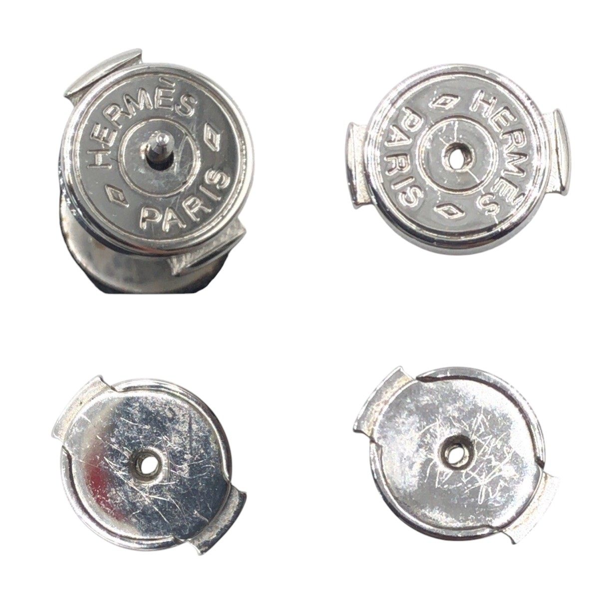 エルメス バッファローホーン ピアス