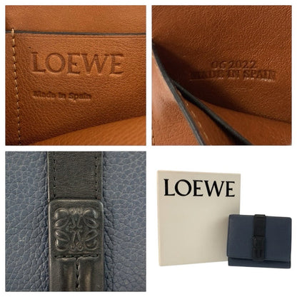 ロエベ トライフォールド レザー財布