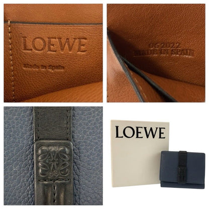 ロエベ トライフォールド レザー財布