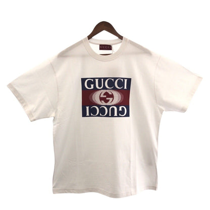 グッチ サバトデサルノ コットン半袖Tシャツ