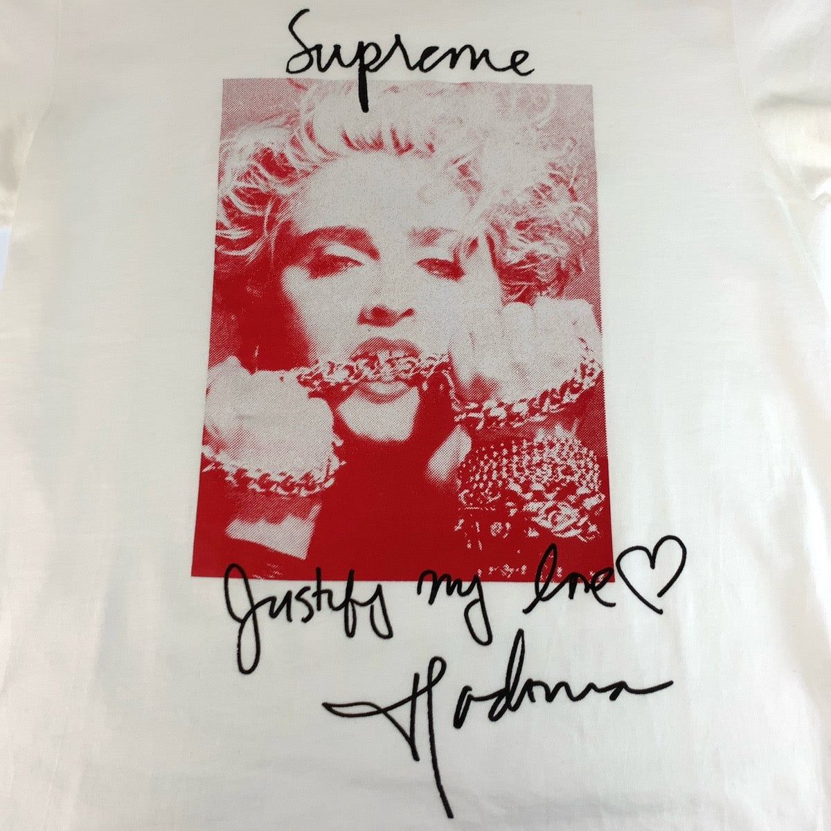 シュプリーム マドンナ コットン 半袖Tシャツ