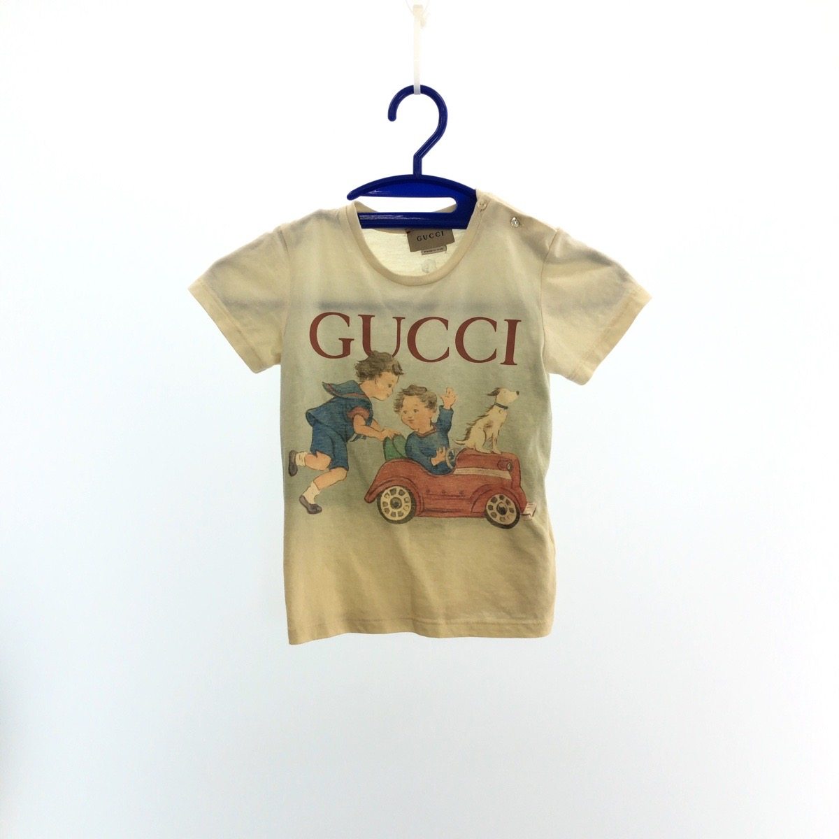 グッチ ピーターラビット コットンTシャツ