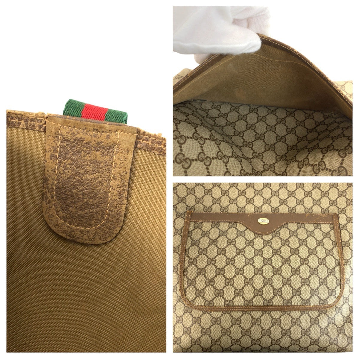 グッチ GGスプリームキャンバス トートバッグ