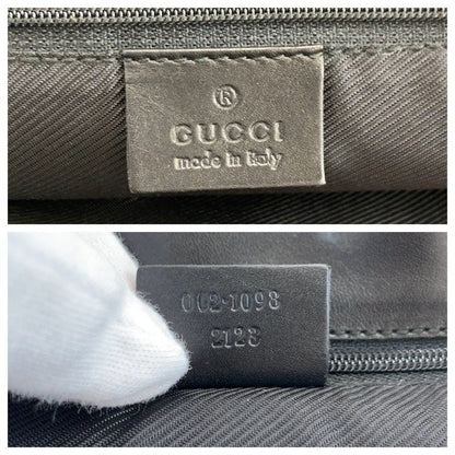 グッチ GGキャンバス レザートートバッグ