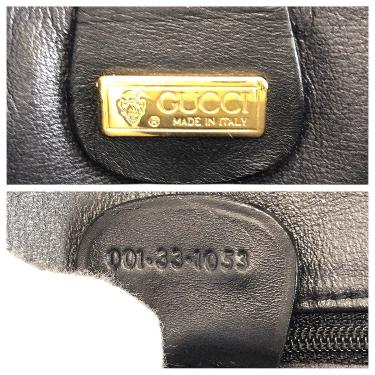 グッチ PVCレザーショルダーバッグ