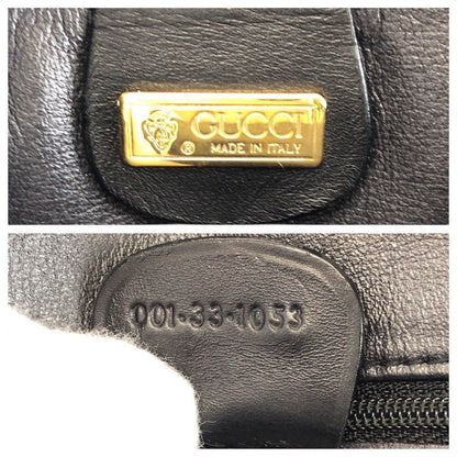 グッチ PVCレザーショルダーバッグ